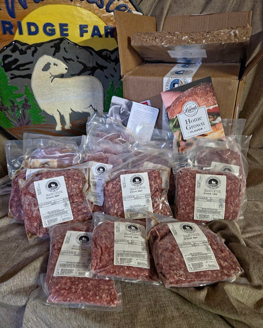 20# Ground Beef and Ground Lamb Combo Box